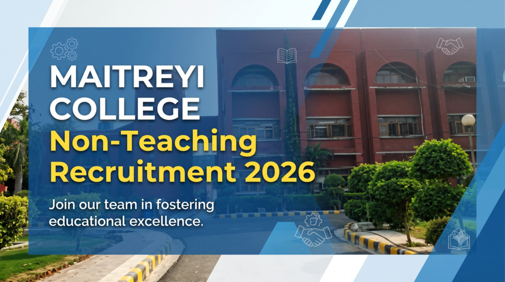 Delhi Maitreyi College Non-Teaching Recruitment 2026